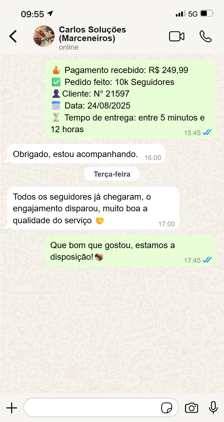 Depoimento Cliente