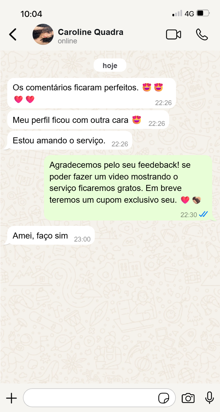 Depoimento Cliente