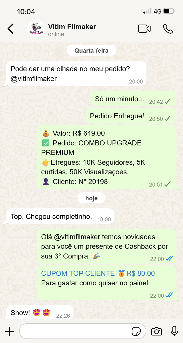 Depoimento Cliente